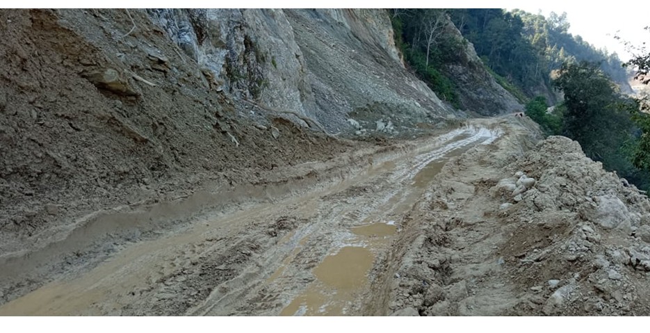 कालीगण्डकी करिडोर अवरुद्ध, तत्काल पहिरो पन्छाउन कठिन