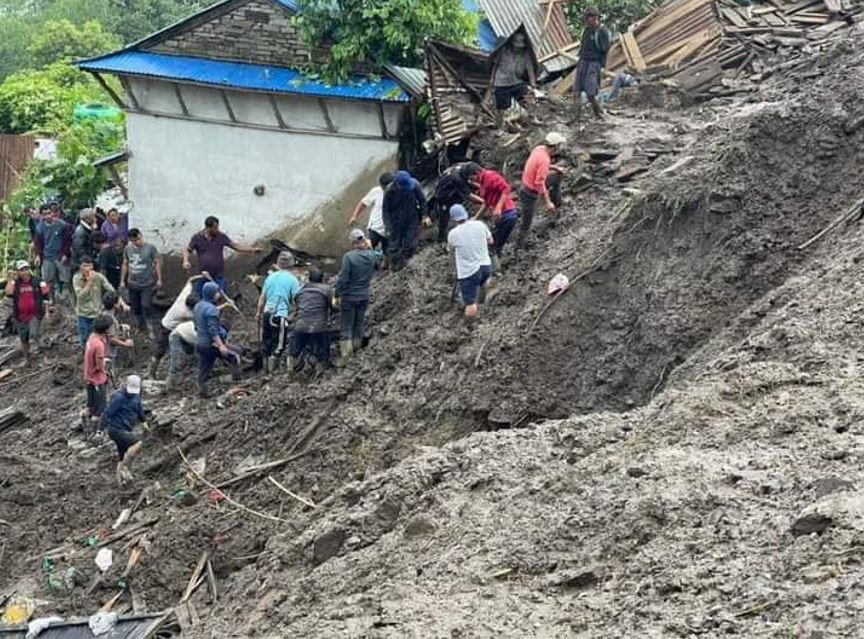 मनसुनको एक महिना, बाढी, पहिरो, चट्याङबाट मानवीय क्षति बढी