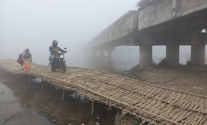 कन्काई पुलः १३ वर्षमा पाँच पटक ठेक्काको म्याद थपियो, आधा काम